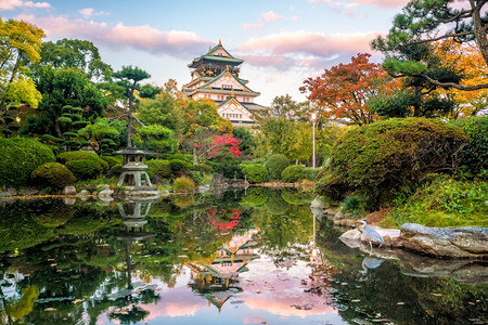 结石日本大阪城堡忍者墙图片