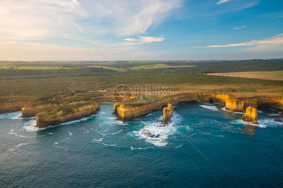 结石十二使徒最佳视野澳大利亚维多洋路蓝色的风景优美图片