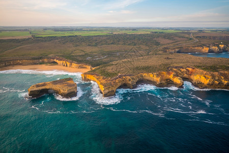十二使徒最佳视野澳大利亚维多洋路旅游公园夏天图片