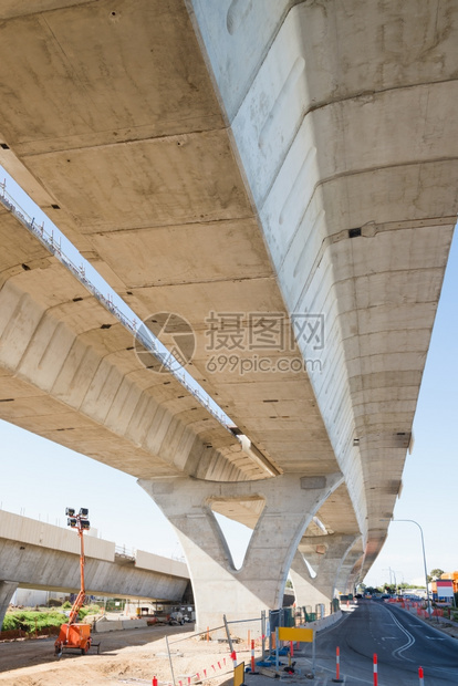 立交桥现代的建筑学重中道路的支离破碎通道图片