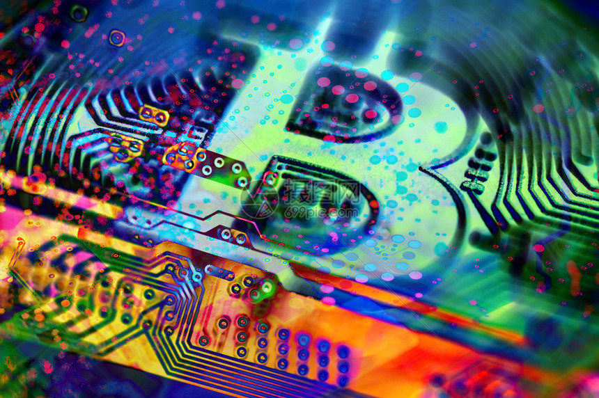 交易网络经济趋势虚拟数字货币与金融投资贸易概念比特币加密货抽象金融背景经济趋势虚拟数字货币抽象背景代码图片