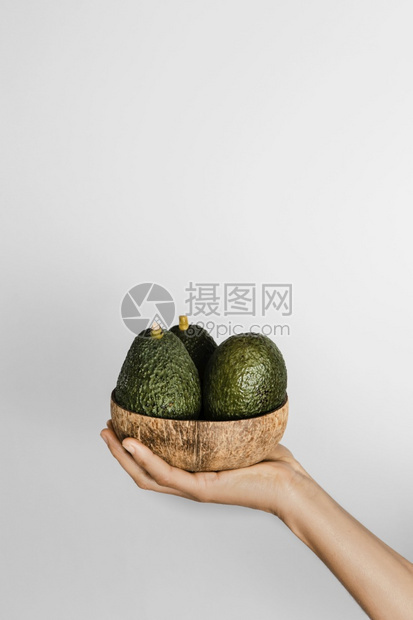 海报食谱高分辨率光感速抽象最低概念亚卡多鱼碗优质照片AvocadosBowl现代的图片