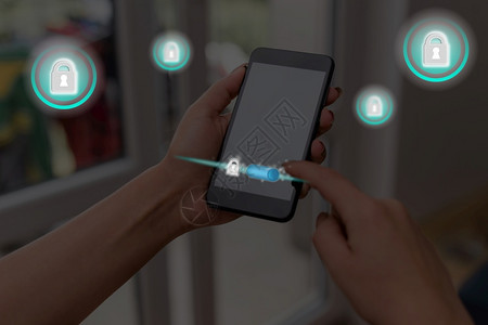 控制形象的隐私用于Web数据信息安全应用系统的图形挂锁最新数字技术保护据挂锁安全在虚拟显示器上的商人带锁以确保安全图片