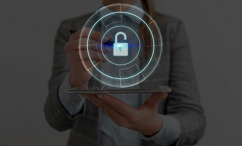 使用权网络商业于Web数据信息安全应用系统的图形挂锁最新数字技术保护据挂锁安全在虚拟显示器上的商人带锁以确保安全图片