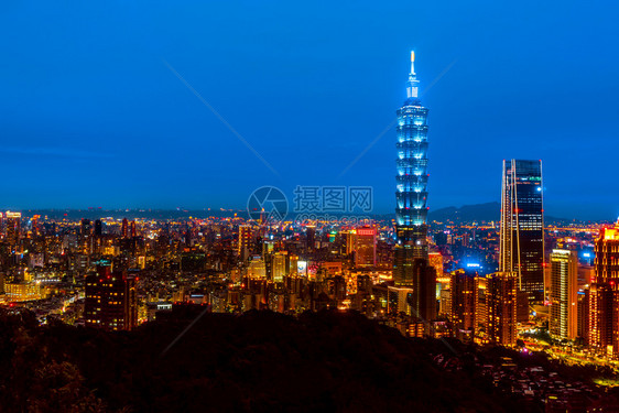 经济金融的日落2019年5月4日台北市景10楼天线图片