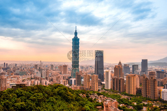 2019年5月4日台北市景10楼天线亚洲中央风景图片