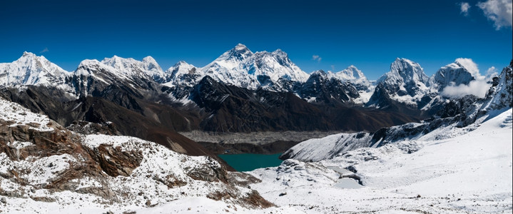 喜马拉雅首脑会议珠峰LhotseNuptse和其他结石努子旅行图片