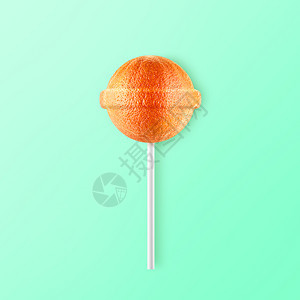 流行音乐Lollipop葡萄园在薄荷背景上被孤立的罗利波葡萄园时髦的夏天图片