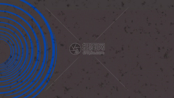 Blueneoncircle抽象的未来高科技运动背景视频画4K380x216蓝色和紫亮子圈行动圆环形图片