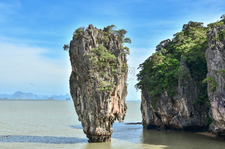 海岸线詹姆斯邦德岛泰国阳光图片