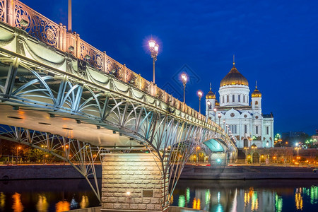 欧洲建造美丽俄罗斯莫科基督救主大教堂图片