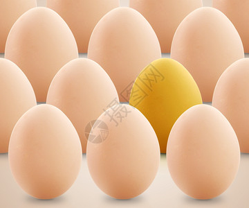 有机的排一组蛋间独有的金健康图片