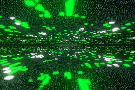 科学辉光联系绿色未来潮流数据通信飞入字技术3D级转换系统三图片