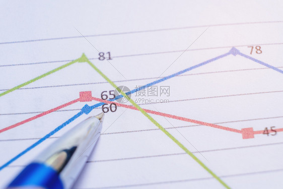 现金笔商业报告企工作场所资产图片