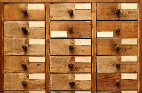 文档内阁工作室背景和纹理非常古老的木制柜子内有抽屉木制柜子内有抽屉图片