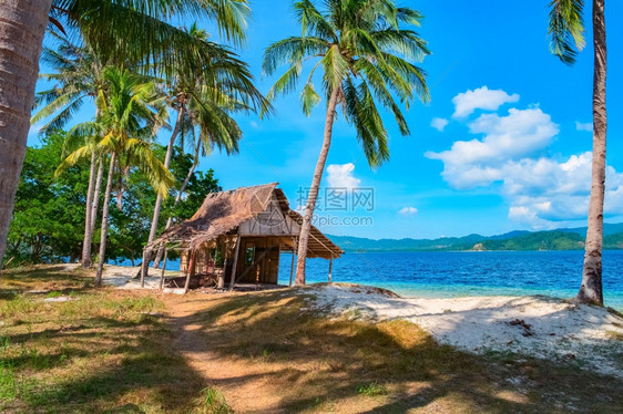 热带岛屿景观ElNidoPalawan菲律宾东南亚夏天风景优美放松图片