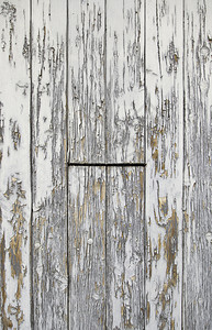 名字古老的破旧木头经过一段时间后在失修漆成的木墙细节染料制的图片