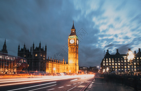 黎明建造伦敦大本和威斯敏特宫殿建筑学图片