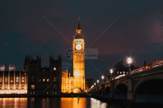 文化伦敦大本和威斯敏特宫殿泰晤士河联合的图片