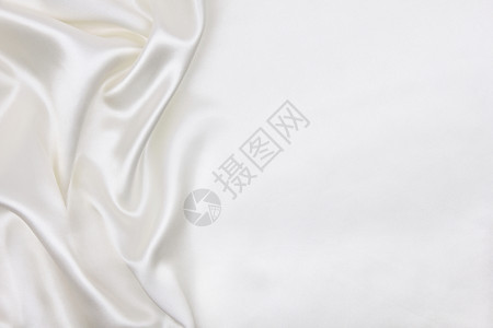 圣诞节质地平滑优雅的白色丝绸或席边奢华豪布质料可用作婚礼背景淫秽设计涟漪图片