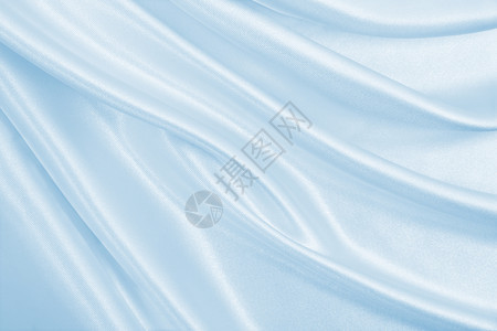 颜色平滑优雅的蓝色丝绸或席边奢华布质料可用作抽象背景本色设计抽象的银色图片