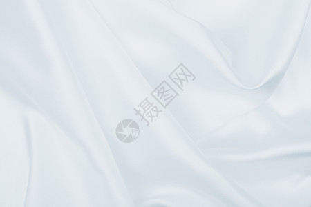 平滑优雅的灰色丝绸或席边奢侈衣可用作婚礼背景豪华设计银服装曲线图片