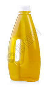白底绝缘的塑料瓶中苹果汁完美饮食料图片