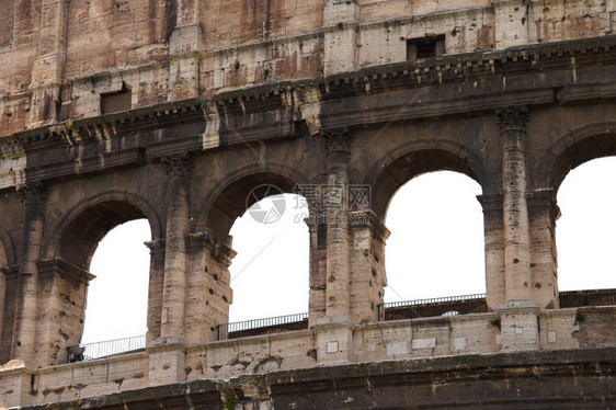 欧洲的历史建筑学意大利罗马浩劫的废墟图片