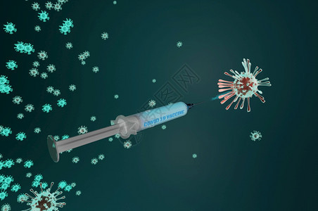 医院赞同电晕3D插图COVID19疫苗冠状SARSCoV2019nCoV破坏图片