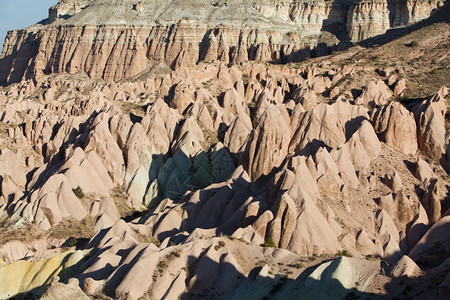 烟囱火山卡帕多克亚土耳其卡帕多西亚典型的岩层图片