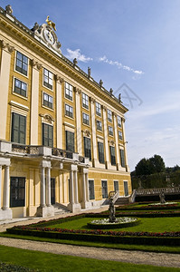 保护皇后维也纳美丽而古老的泉宫弗朗茨图片