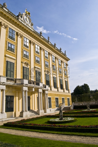 保护皇后维也纳美丽而古老的泉宫弗朗茨图片