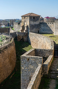 大建造2401BilhorodDnistrovskyi或Akkerman堡垒乌克兰敖德萨地区在一个阳光明媚的春天早晨乌克兰敖德萨图片