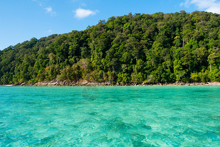 自然亚洲旅行泰国素林岛海热带屿和图片