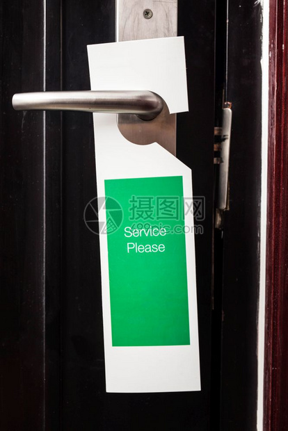 采取入口办公室请在宾馆内为有写作服务的门贴标签图片