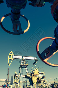 气体油泵千斤顶工业设备发电用摇摆机石油开采概念泵千斤顶工业设备石油开采燃料经济的图片