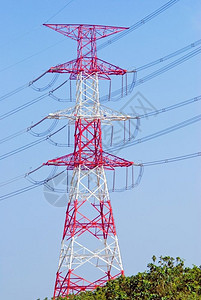天空频率东亚的电力输台压图片