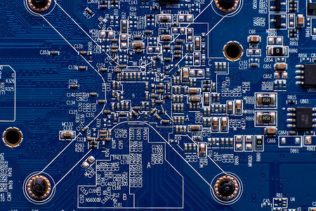 芯片电子电路板图片