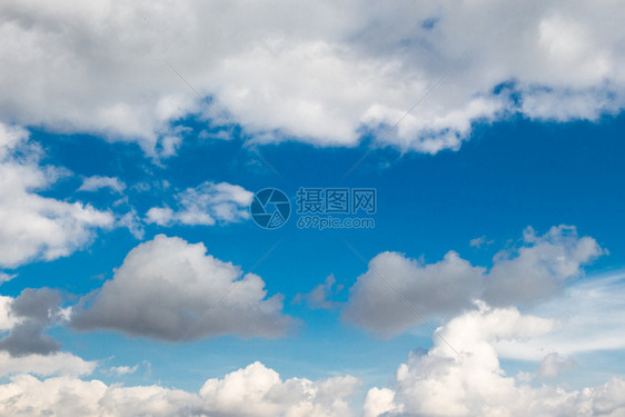 颜色白彩云在天笼罩蓝空积云风暴图片