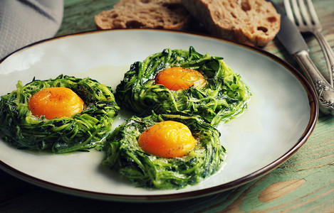 自然蔬菜炒鸡蛋在西尼面网健康早餐最美观的烤鸡蛋在西尼面网最美景有用图片
