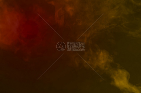 黄色烟雾与红混合高分辨率照片质量橙染料创造力图片