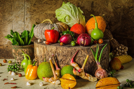 蔬菜和水果作为烹饪的原料包括饮食绿色变化图片