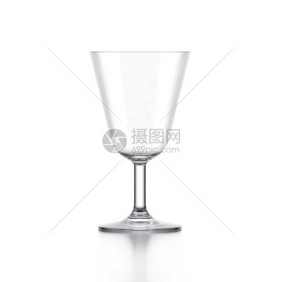 杯子圆形的伏特加玻璃杯用白色背景的伏特加玻璃杯隔绝水图片