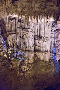 石笋灰河意大利撒丁岛内泽普顿洞穴意大利萨丁亚图片