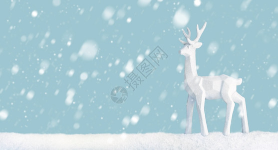 新的冬天圣诞快乐和新年横幅与空间背景复制相仿的冰雪背景SnowForforld背景图片