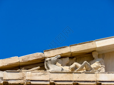 纪念馆文明碑帕台农神庙雅典的卫城寺庙图片