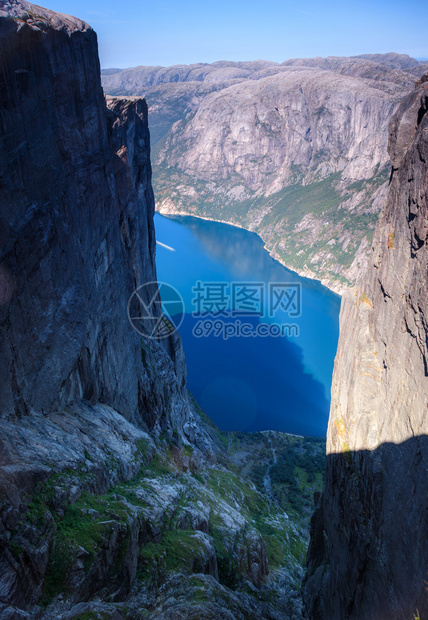 旅游远足在莱瑟菲约德的辉煌一天美丽图片