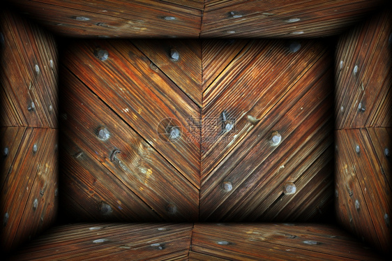 木制成衣室古老的外观背景生锈的棕色艺术图片