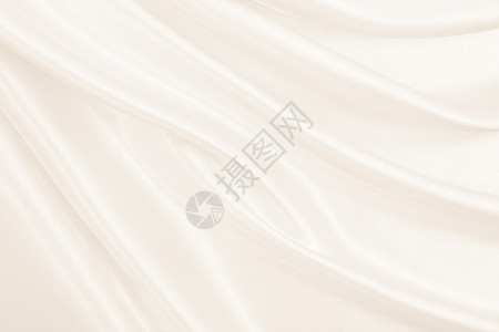 平滑优雅的金丝绸或席边奢华布质料可用作婚礼背景彩色设计用在SepiatonedRetro风格上版税新的织物图片