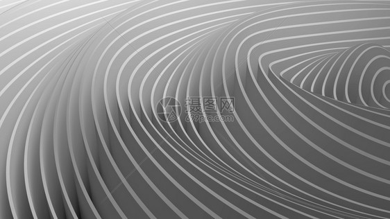 平坦的质地戒指抽象波的3D渲染波动空间中的涟漪具有最大振幅震中的环波动明亮充满活力抽象背景图片